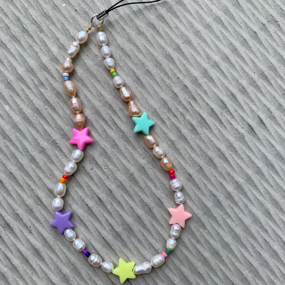 Star Beads Phone Strap phone charm phone string